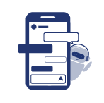 Assistenza continuativa e interattiva con bot.