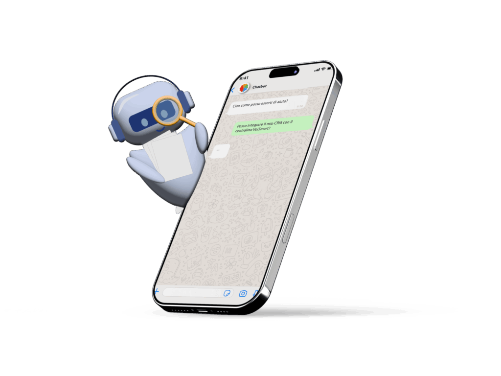Risposte precise e su misura per ogni cliente con il chatbot AI di VoiSmart.