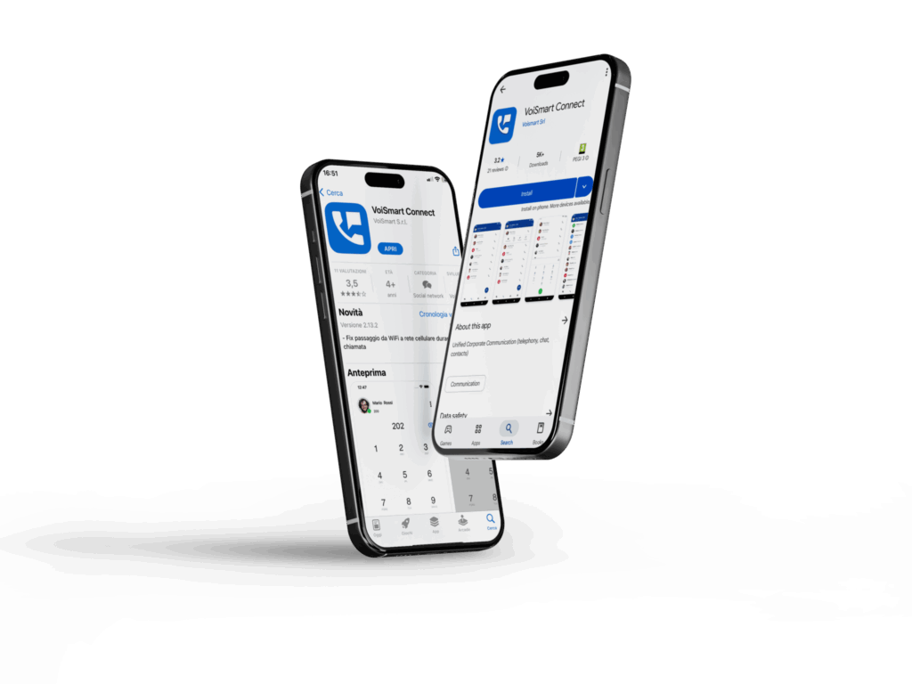 VoiSmart Connect App to manage communications simply and effectively