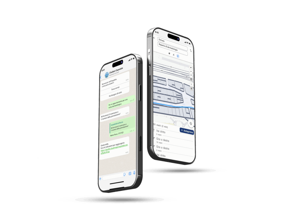 Integrazione di 2Guide con il Chatbot AI per guidare e fornire informazioni in tempo reale.