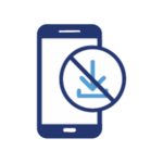 Icon non richiede download di app.