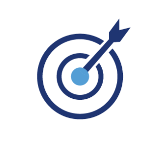 icona di segmentazione utenti e attivazione marketing.