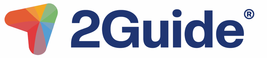 Logo soluzione di indoor navigation 2Guide