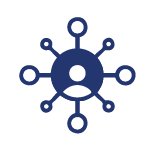 Icona centralizzazione canali omnicanalità