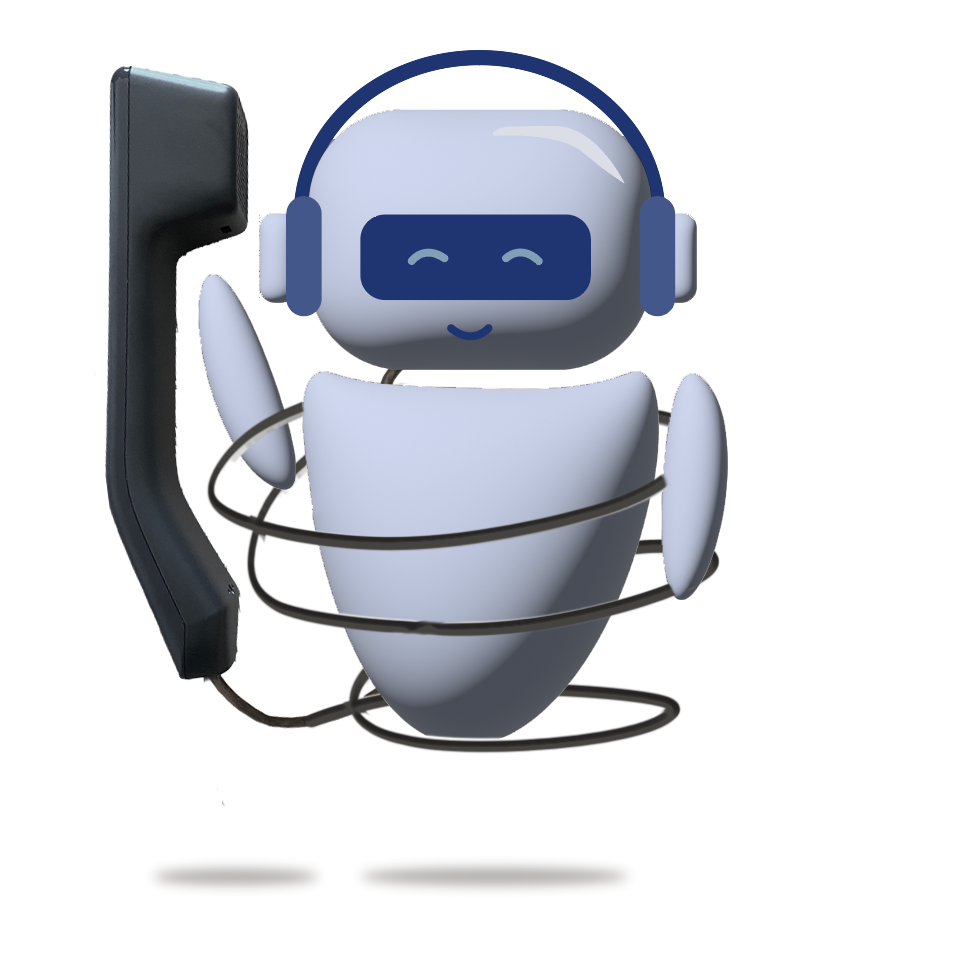 Voicebot con cornetta telefono fisso