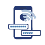 icona accesso autenticazione 2 fattori inPiazza