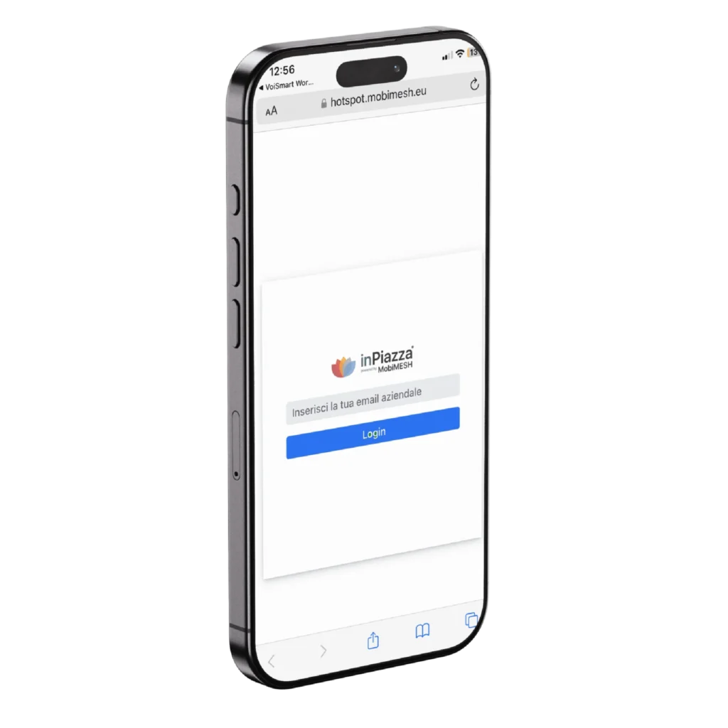 Cellulare con download passpoint