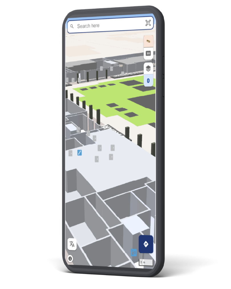 indoor navigation mappe 3d