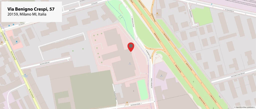 VoiSmart mappa via benigno crespi 57 Milano